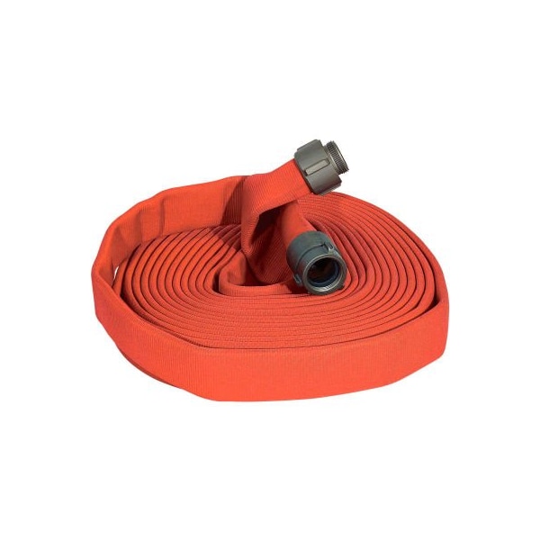 Armored Textiles Armored Textiles JAFLINE Double Jacket Fire Hose, 2-1/2" X 50 Ft, 400 PSI, Orange N51H25LNO50N - main